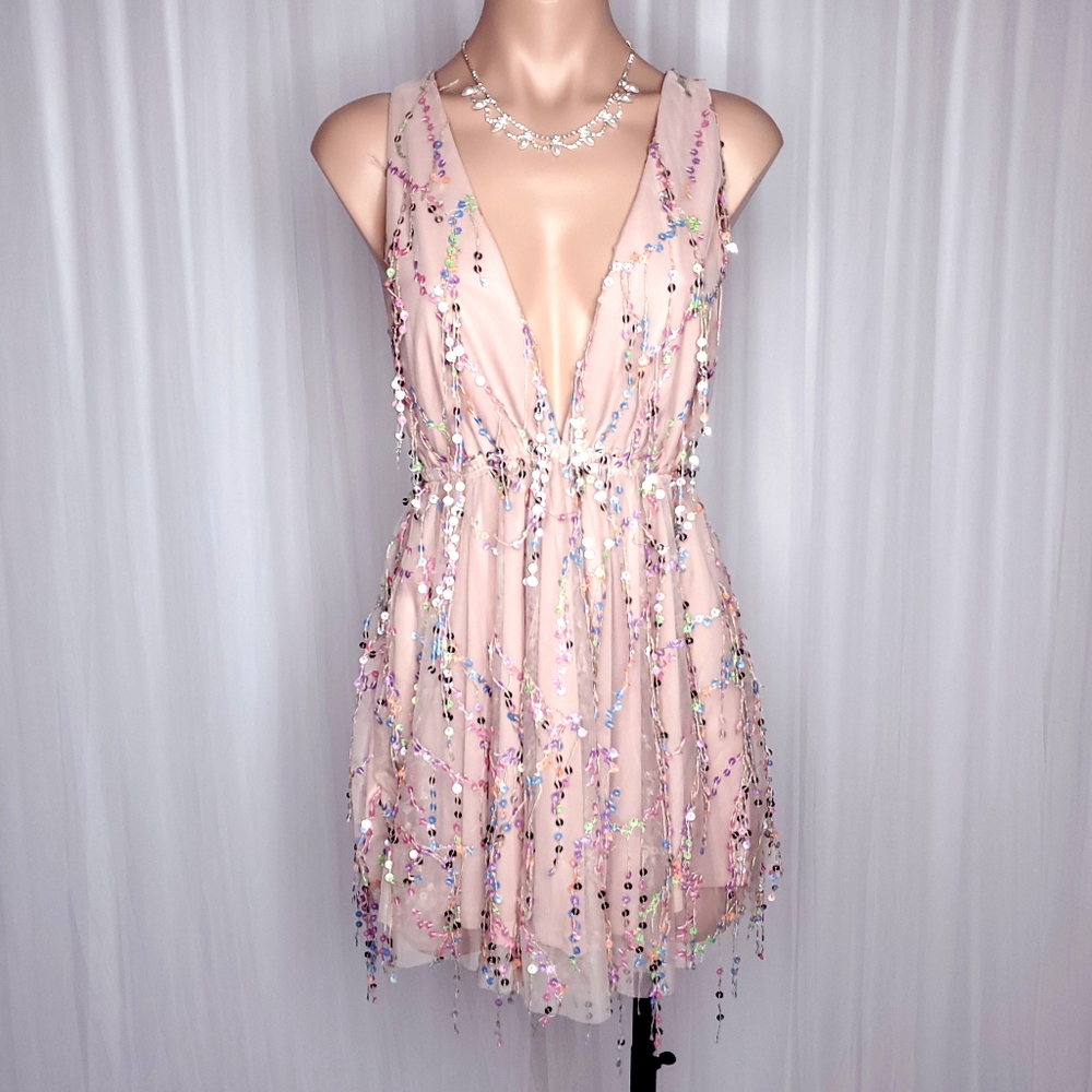 Sequin Mini Dress